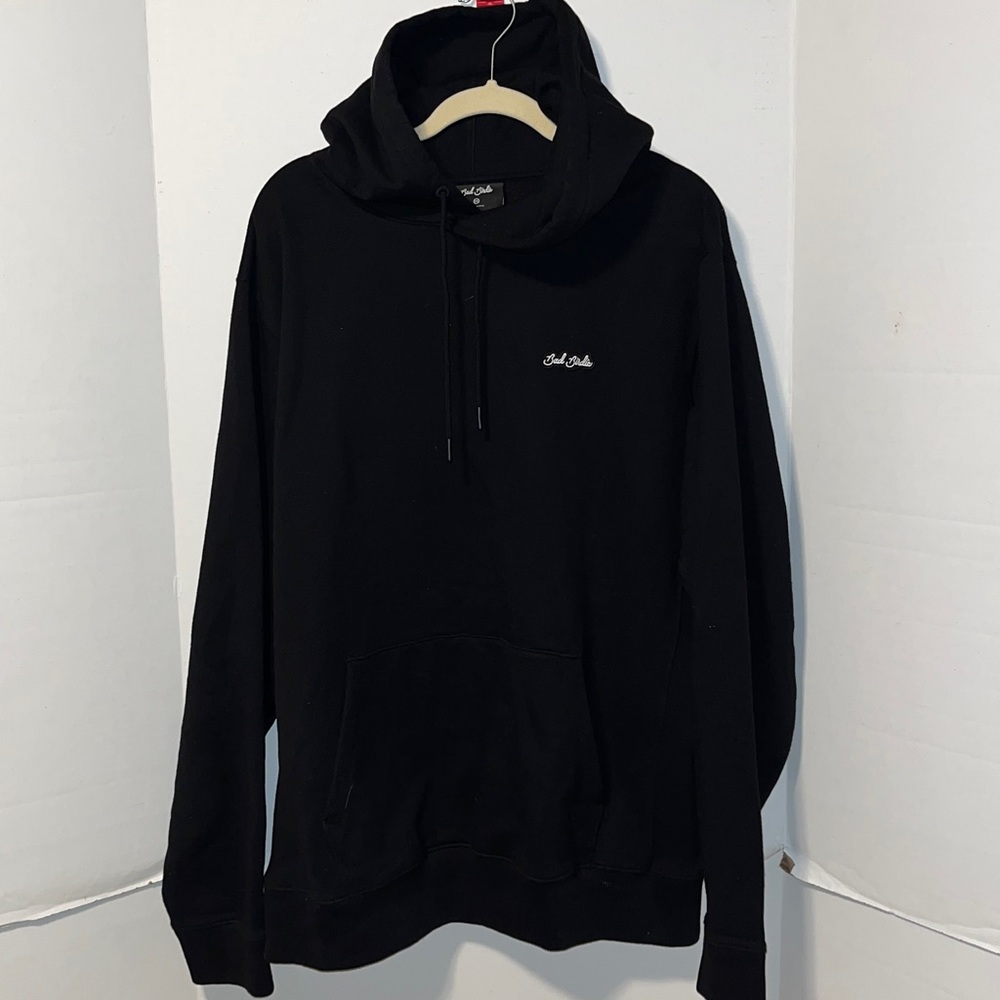 Bad Birdie Golf Apparel Black Sweatshirt with Embroidered Logo
